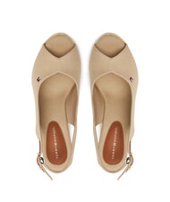 TOMMY HILFIGER TH Espadrile cu platformă &icirc;naltă hrean - Pantofi femei - 3