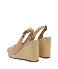 TOMMY HILFIGER TH Espadrile cu platformă &icirc;naltă hrean - Pantofi femei - 5