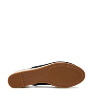 TOMMY HILFIGER TH Espadrile cu v&acirc;rful deschis și slingback albastru spațial - Pantofi femei - 6