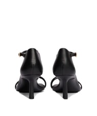 TOMMY HILFIGER TH Sandale &icirc;nalte din piele cu bareta negru - Pantofi femei - 5