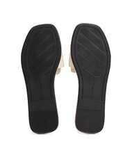 TOMMY HILFIGER TH Papuci din piele cu logo muselină - Pantofi femei - 6