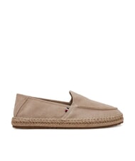 TOMMY HILFIGER TH FLEX Espadrile din piele &icirc;ntoarsă bej - Pantofi bărbați - 2