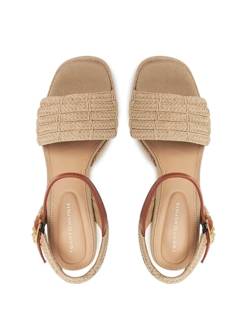 TH ROPE Sandale cu platformă &icirc;naltă hrean - Pantofi femei