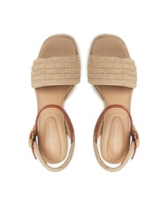 TOMMY HILFIGER TH ROPE Sandale cu platformă &icirc;naltă hrean - Pantofi femei - 3