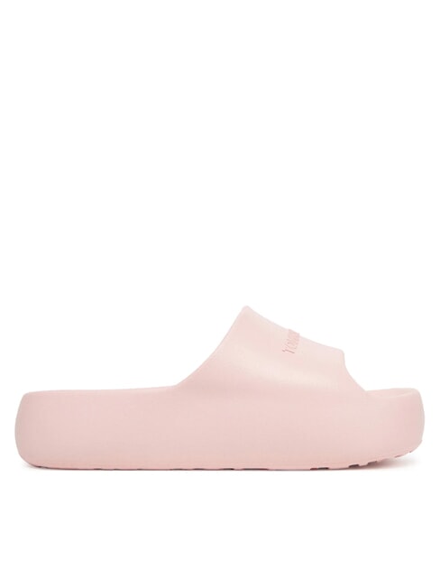 CHUNKY POOL SLIDE Papuci cu platformă pentru femei roz delicat - Pantofi femei