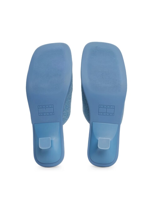 NOHO Papuci cu toc jos blugi - Pantofi femei