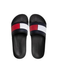 TOMMY HILFIGER TH FLAG POOL Papuci pentru bărbați negru - Pantofi bărbați - 3