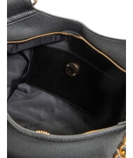 LOVE MOSCHINO SQUARE Geantă de cumpărături cu m&acirc;nere din lanț negru - Genți femei - 5