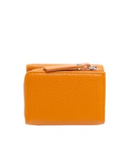 GIANNI CHIARINI WALLETS GRAIN Portofel mic din piele pietrișată condiment - Portofele femei - 4