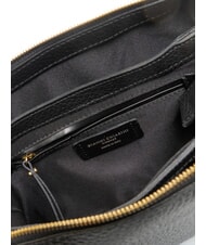 GIANNI CHIARINI BROOKE Geantă de umăr din piele ciocănită negru - Genți femei - 5