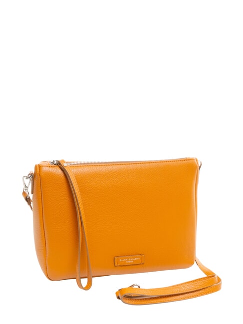 NORA POUCH Geanta din piele cu bareta de umar condiment - Genți femei