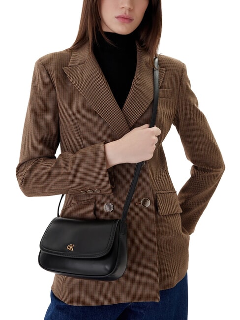 HARDWARE MONOGRAM Geantă de umăr mini pe negru - Genți femei