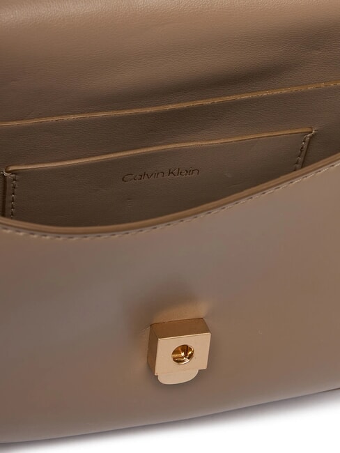 HARDWARE MONOGRAM Geantă de umăr mini taupe de deșert - Genți femei