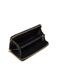 CALVIN KLEIN BOLD MONOGRAM Portofel cu fermoar pe negru - Portofele femei - 2