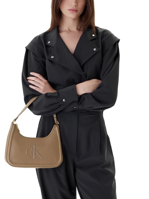 BOLD MONOGRAM Geantă de umăr taupe de deșert - Genți femei