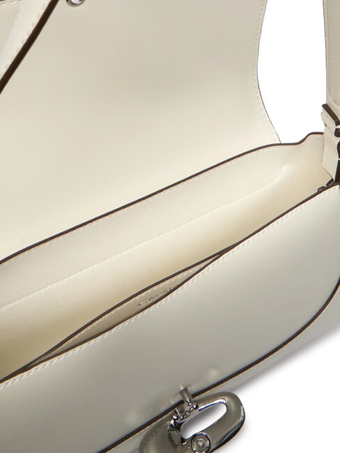 ENGRAVED Geantă de umăr crin alb - Genți femei