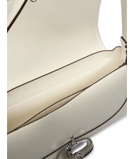 CALVIN KLEIN ENGRAVED Geantă de umăr crin alb - Genți femei - 4