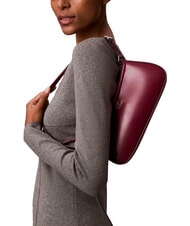 CALVIN KLEIN HARDWARE MONOGRAM Geantă de umăr roz atrăgător - Genți femei - 4