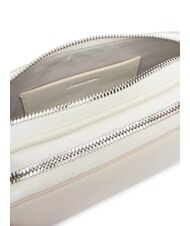 CALVIN KLEIN SIGNATURE LOGO STRAP Geantă cu funcție dublă pentru cameră crin alb - Genți femei - 4