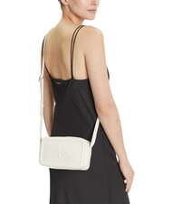 CALVIN KLEIN BOLD MONOGRAM Geantă de umăr mini crin alb - Genți femei - 5