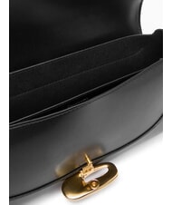 CALVIN KLEIN ENGRAVED Geantă de umăr pe negru - Genți femei - 4