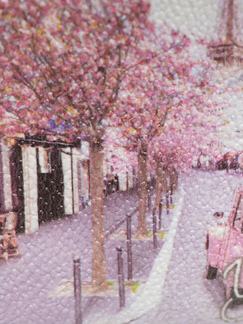 YESBAG Portofel tip clutch cu m&acirc;ner cafenea paris - Portofele femei