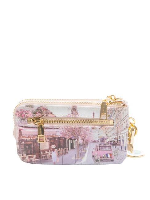 YESBAG Portofel tip clutch cu m&acirc;ner cafenea paris - Portofele femei