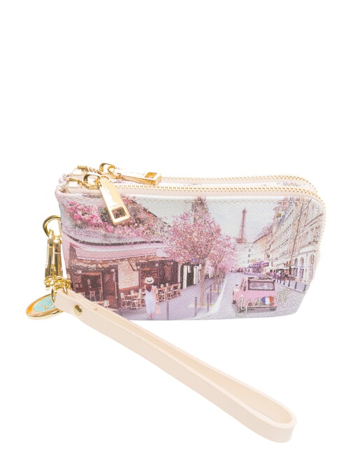 YESBAG Portofel tip clutch cu m&acirc;ner cafenea paris - Portofele femei