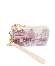 YNOT YESBAG Portofel tip clutch cu m&acirc;ner cafenea paris - Portofele femei - 5