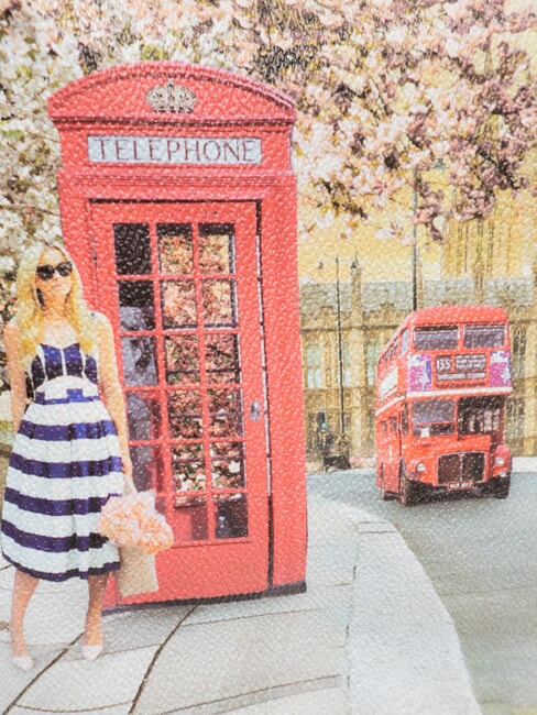 YESBAG SPECIAL Geantă de umăr medie Trandafir englezesc - Genți femei