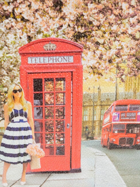 YESBAG SPECIAL Geantă de umăr metalică tip plic, ... clutch Trandafir englezesc - Genți femei