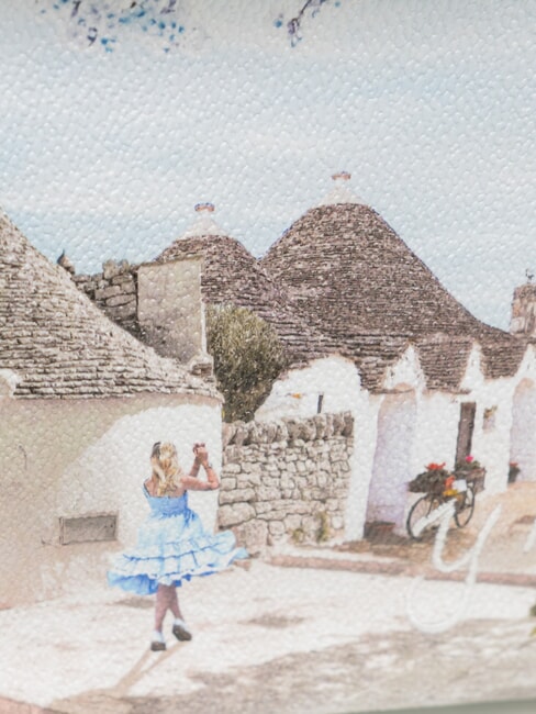 YESBAG Geantă medie pentru cameră alice in trulli - Genți femei