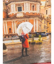 YNOT YESBAG Geantă de cumpărături de umăr medie rome raining - Genți femei - 2