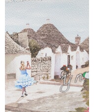 YNOT YESBAG Geantă tip clutch medie cu manșetă alice in trulli - Genți femei - 3