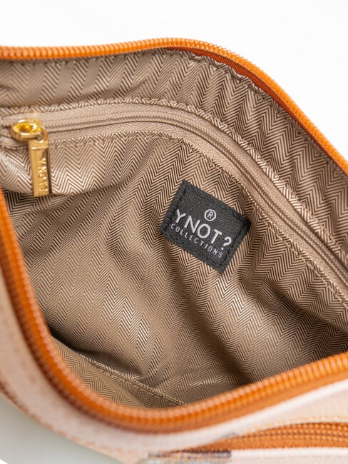 YESBAG Geantă tip clutch medie cu manșetă floare galbenă - Genți femei