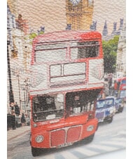 YNOT YESBAG Trusă cosmetică mare, evazată london rainbow - Truse de toaletă - 3