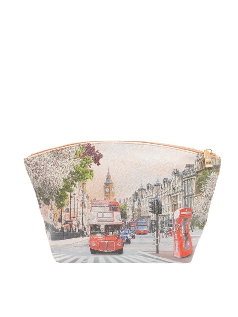 YESBAG Trusă cosmetică mare, evazată london rainbow - Truse de toaletă