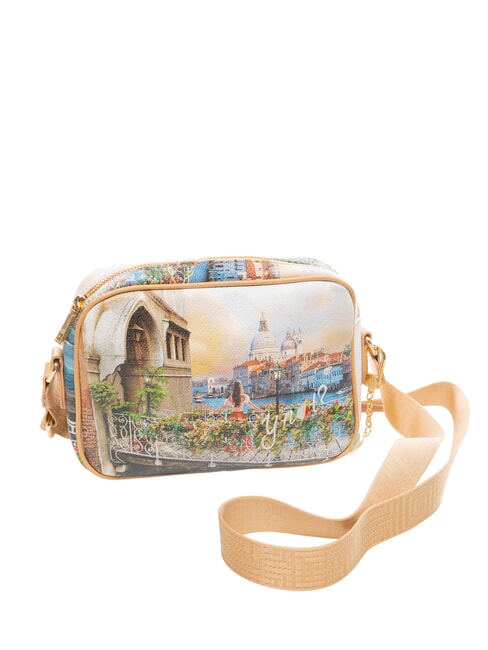 YESBAG Geantă pentru cameră cu buzunar canal &icirc;nflorit - Genți femei