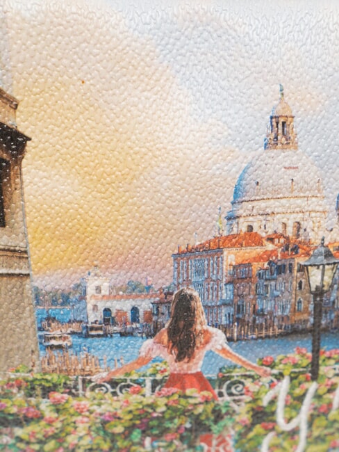 YESBAG Geantă pentru cameră cu buzunar canal &icirc;nflorit - Genți femei