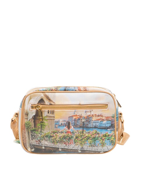 YESBAG Geantă pentru cameră cu buzunar canal &icirc;nflorit - Genți femei