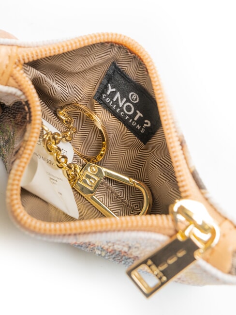 YESBAG Poșetă pentru breloc cu fermoar canal &icirc;nflorit - Portchei