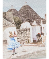 YNOT YESBAG Geantă de umăr cu curea metalică alice in trulli - Genți femei - 3