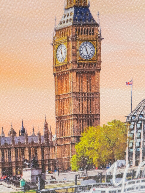 YESBAG Geantă de umăr cu curea metalică floare galbenă - Genți femei