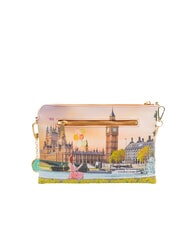 YNOT YESBAG Geantă de umăr cu curea metalică floare galbenă - Genți femei - 4