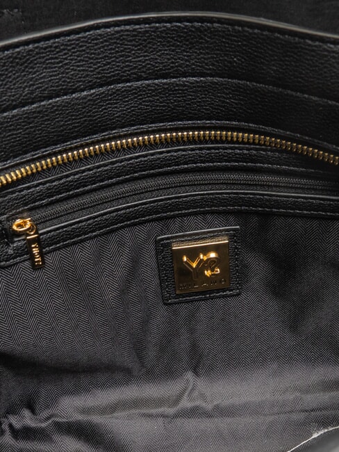 LOVERS Geantă de umăr pătrată BLACK - Genți femei