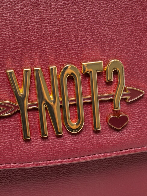 LOVERS Geantă de umăr cu clapă cireașă - Genți femei