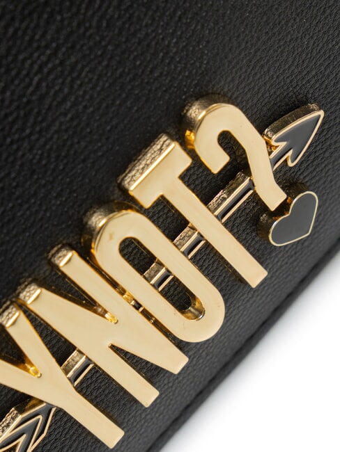 LOVERS Geantă de umăr medie BLACK - Genți femei