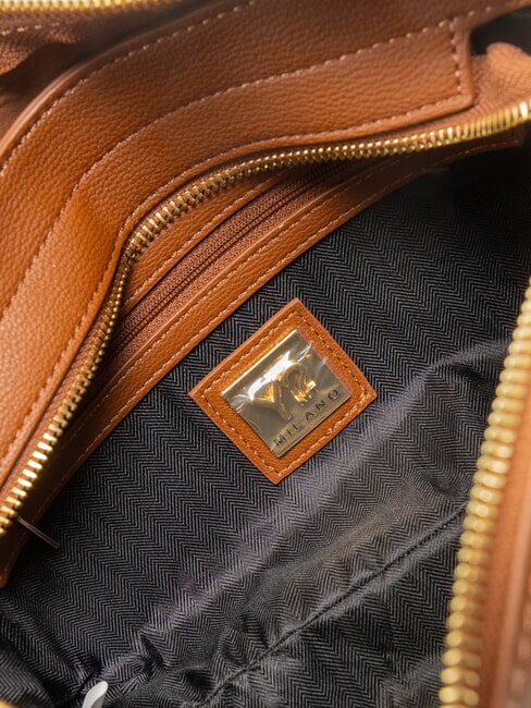 LOVERS Geantă de umăr medie bronzat - Genți femei