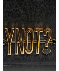 YNOT LOVERS Geantă de umăr pătrată BLACK - Genți femei - 3