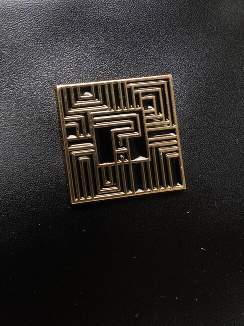 LUCY Trusă de cosmetică evazată BLACK - Truse de toaletă